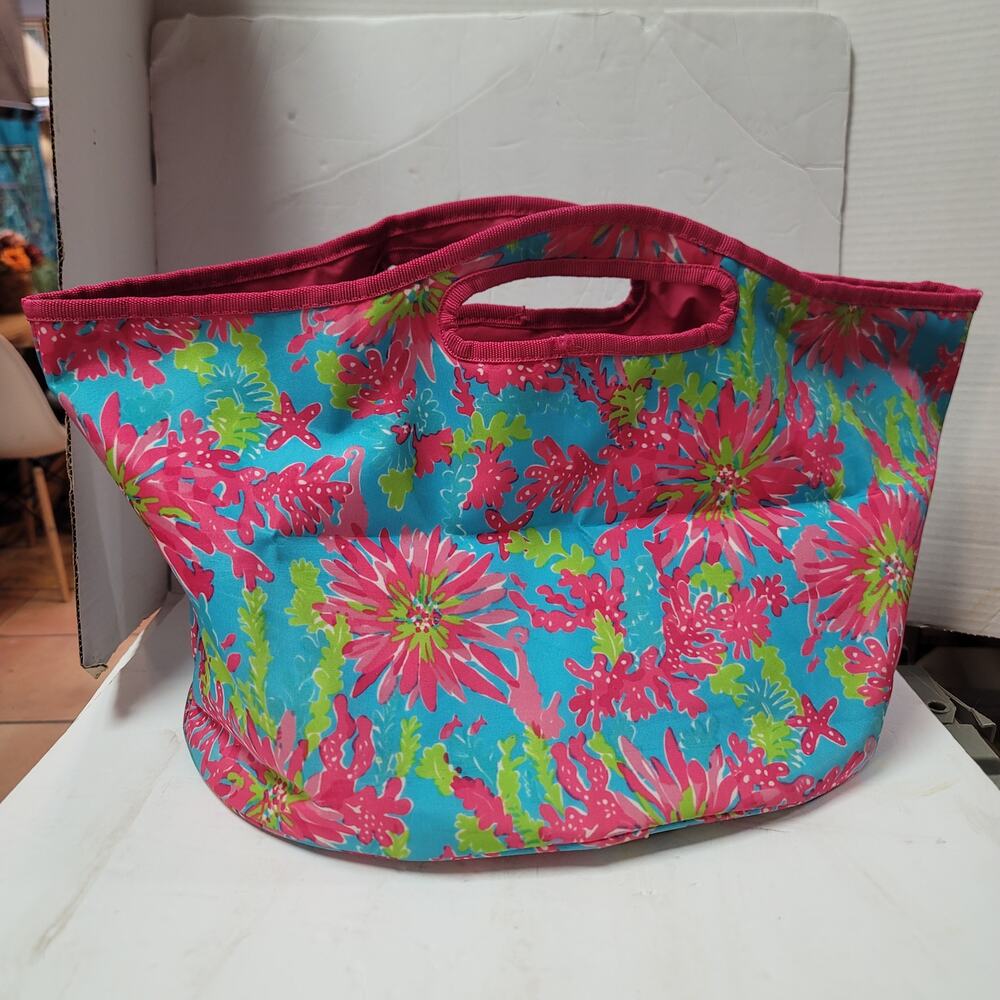 Lilly Pulitzer Trippin Sippin Insulated Beverage Bucket Bottle Opener Cooler